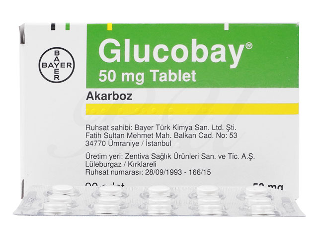 グルコバイ(Glucobay)50mg｜薬通販購入はイエカラ薬局イエカラ薬局