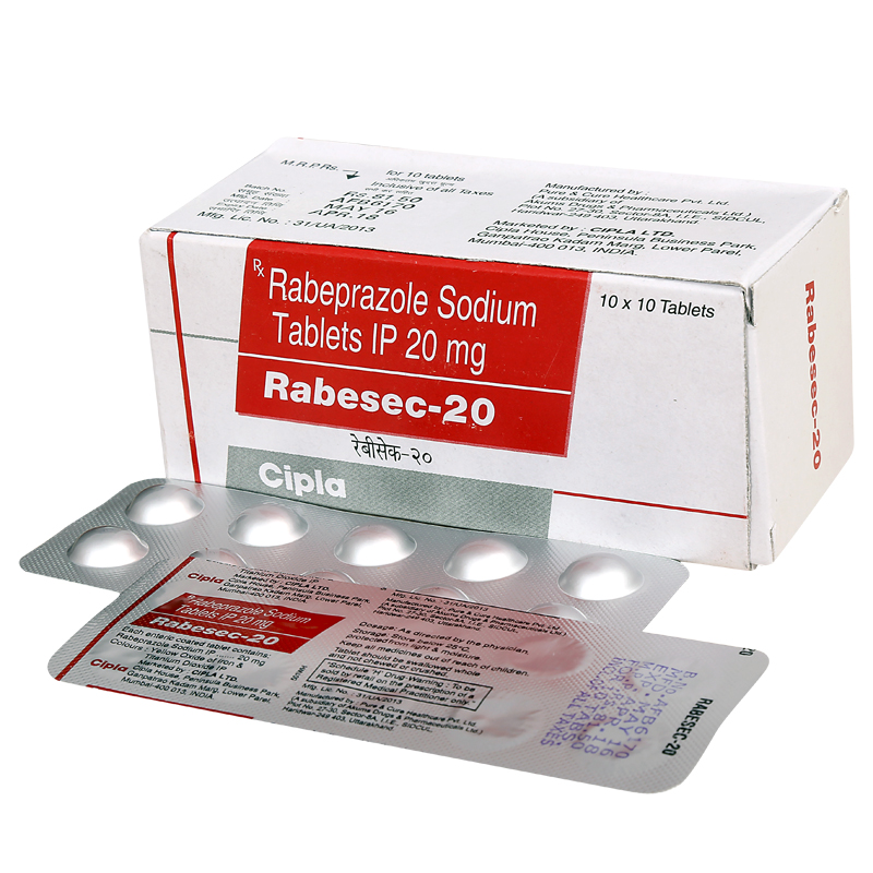 ラベプラゾール20mg(RABESEC)
